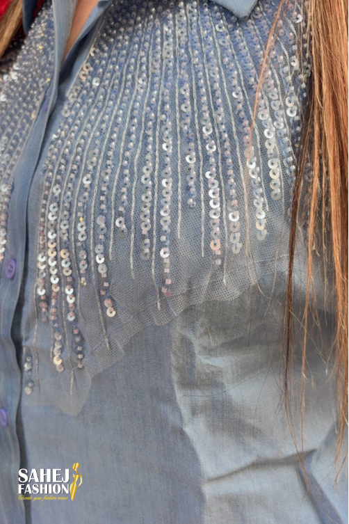 Tattoo Denim Coord Set - Image 2