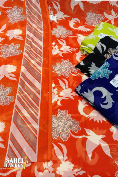 Georgette Floral Print Suit Material