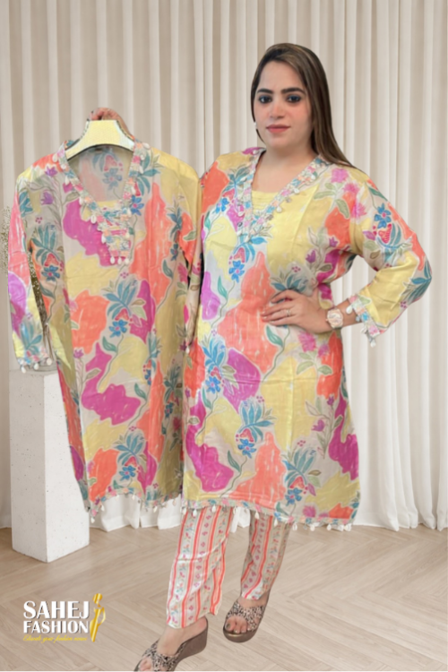 Vibrant Printed Coord Set