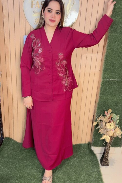 Korean Classy Skirt Outfit