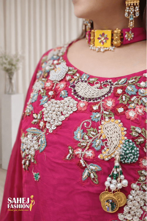 Indo Western Crepe Dress - Image 2